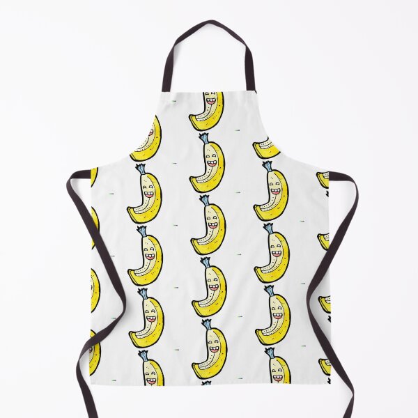 Item preview, Smiling Banana Cartoon Design designed and sold by StickerBird.
