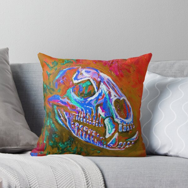 Item preview, Bear Skull 01 - orange designed and sold by RabiesKitten.