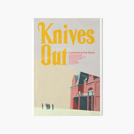 Item preview, knives out book cover style movie designed and sold by BryanAnderson.