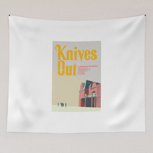 Item preview, knives out book cover style movie designed and sold by BryanAnderson.