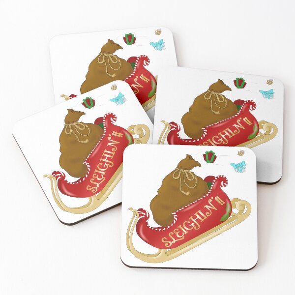 Item preview, Sleighin'!! (On Sleigh) designed and sold by Bubbawrap.