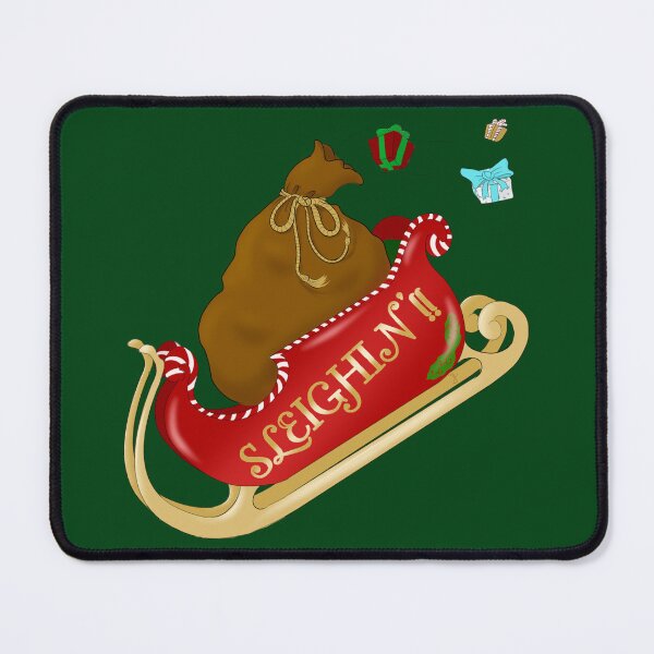 Item preview, Sleighin'!! (On Sleigh) designed and sold by Bubbawrap.