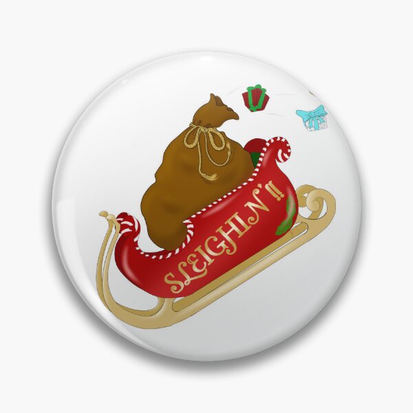 Item preview, Sleighin'!! (On Sleigh) designed and sold by Bubbawrap.