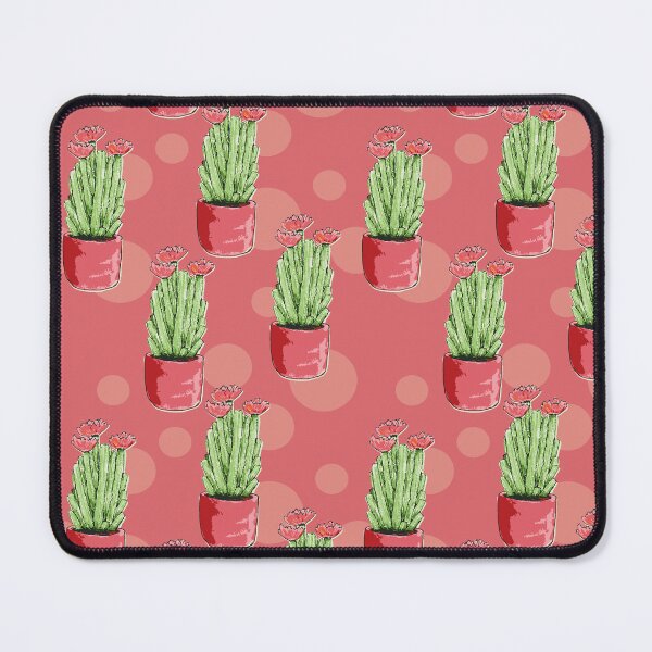 Item preview, Pink Flowering Potted Cactus  designed and sold by LaBellCreative.