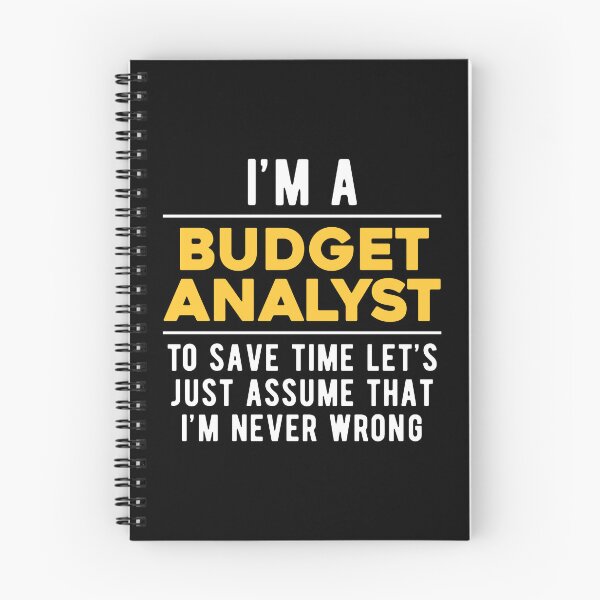 Item preview, Budget Analyst Witty designed and sold by NestaReign.