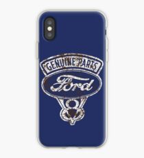 Oil Stained Ford Sign iPhone Case