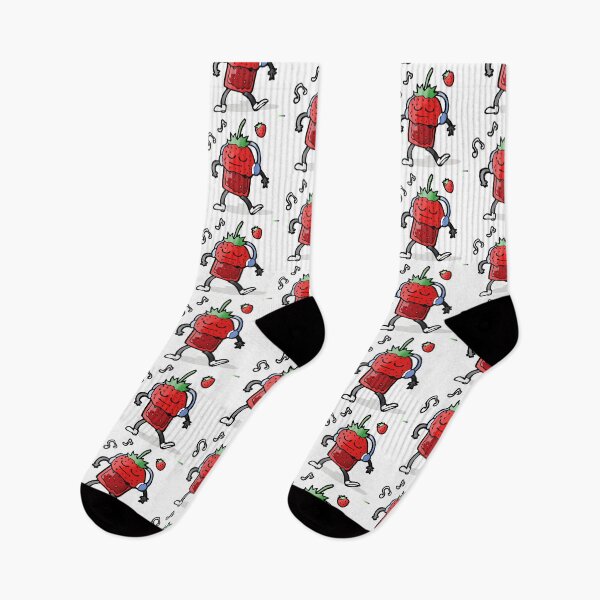 Item preview, Strawberry Jam Cartoon Design designed and sold by StickerBird.