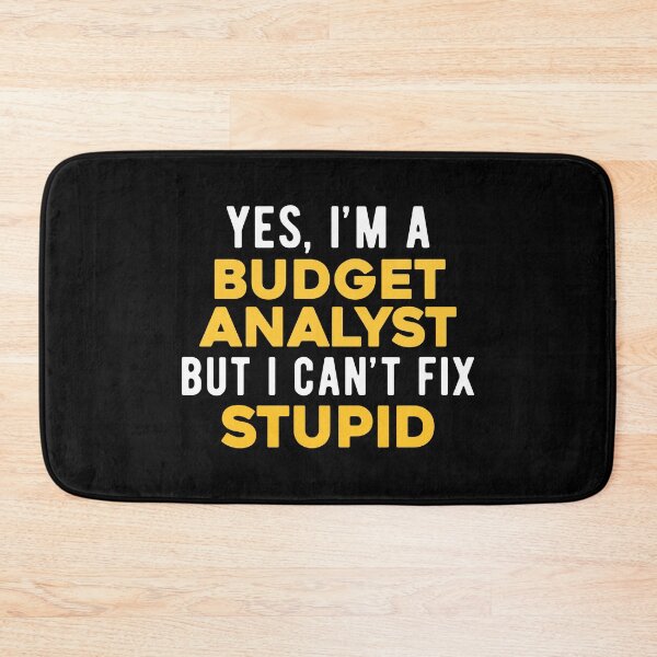 Item preview, Budget Analyst Funny designed and sold by NestaReign.