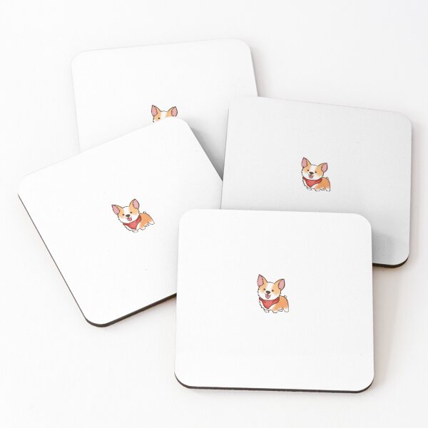 Item preview, Red collar corgi designed and sold by haakondesign.