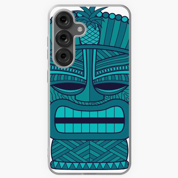 Vista previa del artículo con la obra «Piña Tiki», diseñado y vendido por Skullofgold.