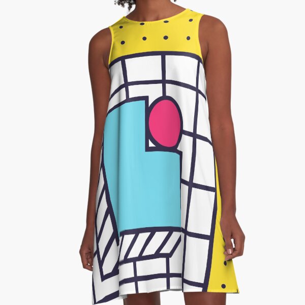 Item preview, Bright Background in Neo Memphis Style designed and sold by softulka.