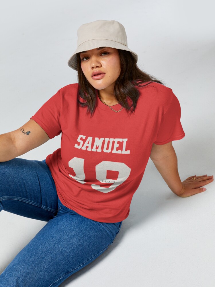 Disover Deebo Samuel Classic T-Shirt, Vintage 90s Graphic Style Deebo Samuel T-Shirt