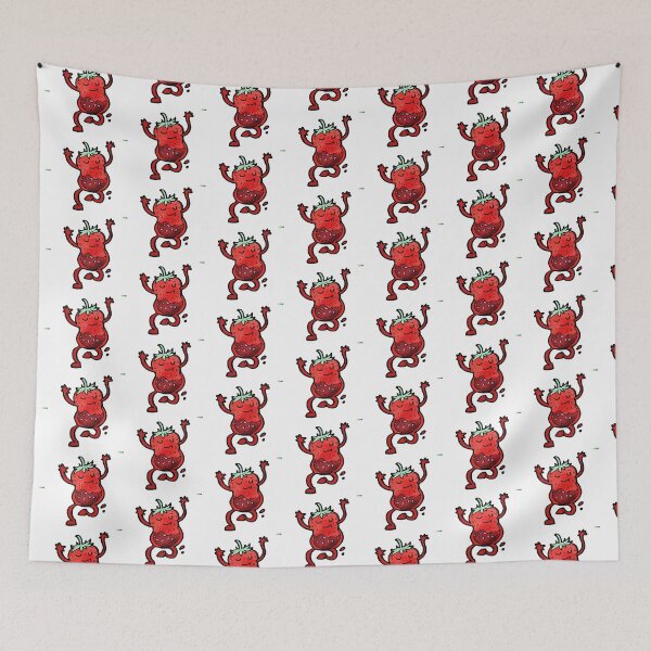 Item preview, Strawberry Jam Cartoon Design designed and sold by StickerBird.