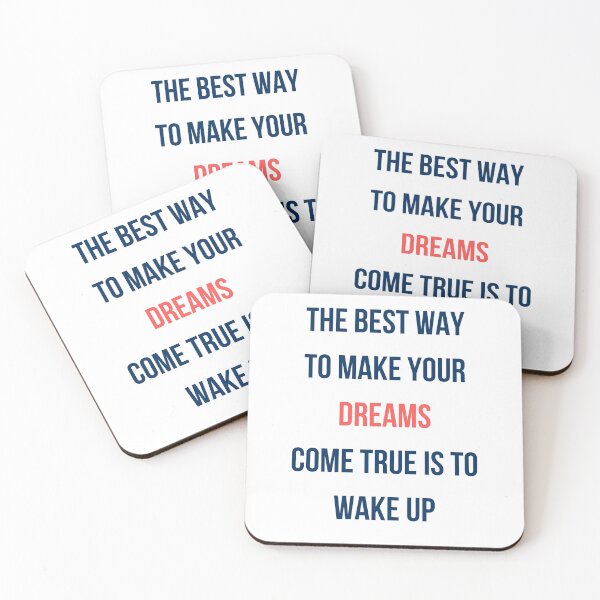 Item preview, wake up designed and sold by Inspirationmotivation.