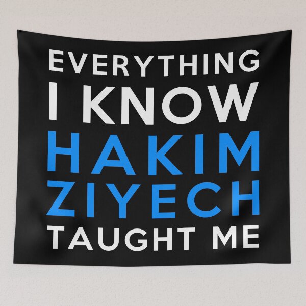 Item preview, Hakim Ziyech - Everything i know designed and sold by 2Girls1Shirt.