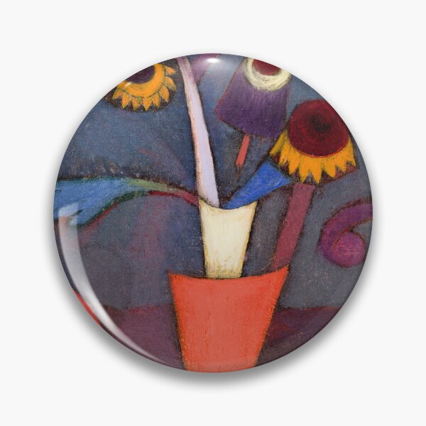 Item preview,  Autumn Flower by Bauhaus Paul Klee,vintage museum exhibition ,paul klee paintings, designed and sold by Tamas Das.