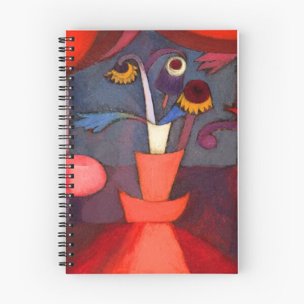 Item preview,  Autumn Flower by Bauhaus Paul Klee,vintage museum exhibition ,paul klee paintings, designed and sold by Tamas Das.