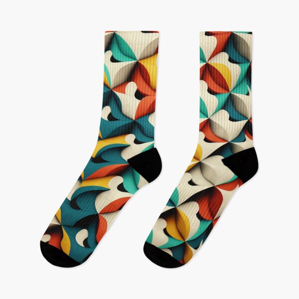 Item preview, geometric wave pattern designed and sold by Argemonia.