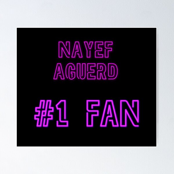 Item preview, Nayef Aguerd - #1 fan designed and sold by 2Girls1Shirt.