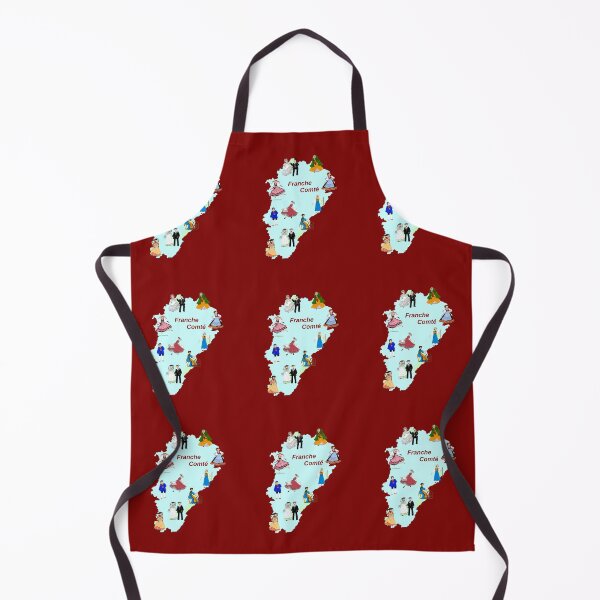 Item preview, Map of Franche-Comté, France designed and sold by Catherine Debusne.