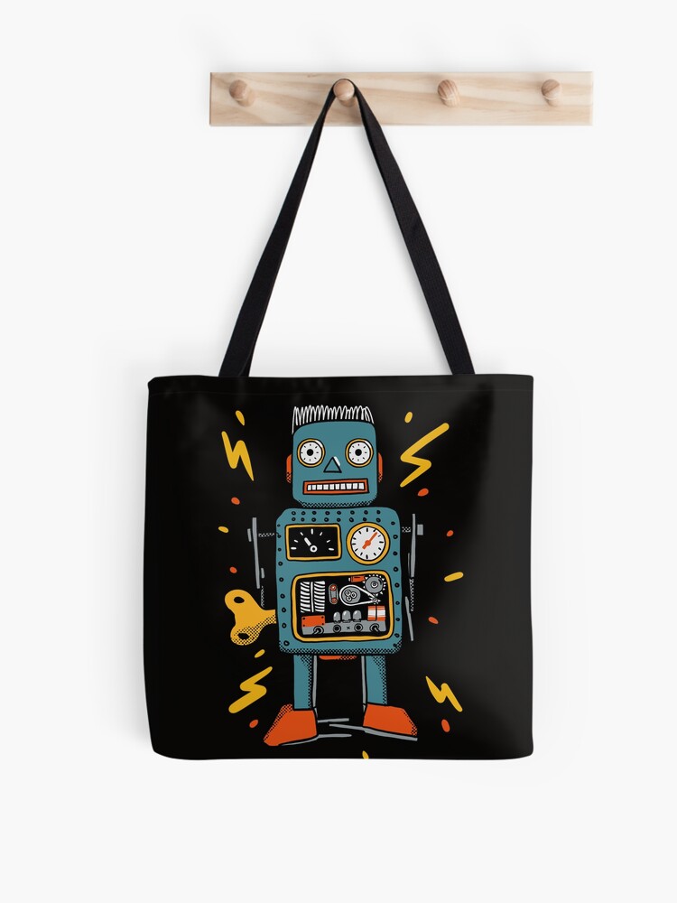 Robot Tote Bags for Sale