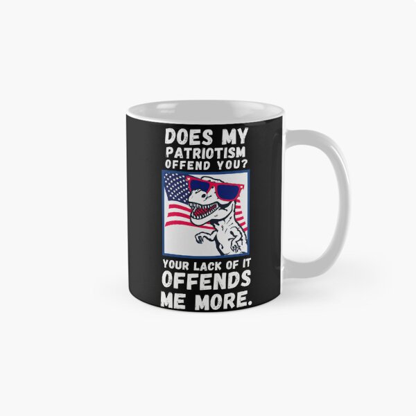 Item preview, Does My Patriotism Offend You Black Text designed and sold by Betterforit.