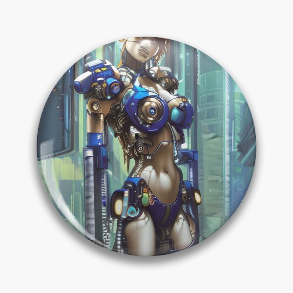 Item preview, Cyberpunk City Inhabitants: Cyborg Woman designed and sold by Chubuter.