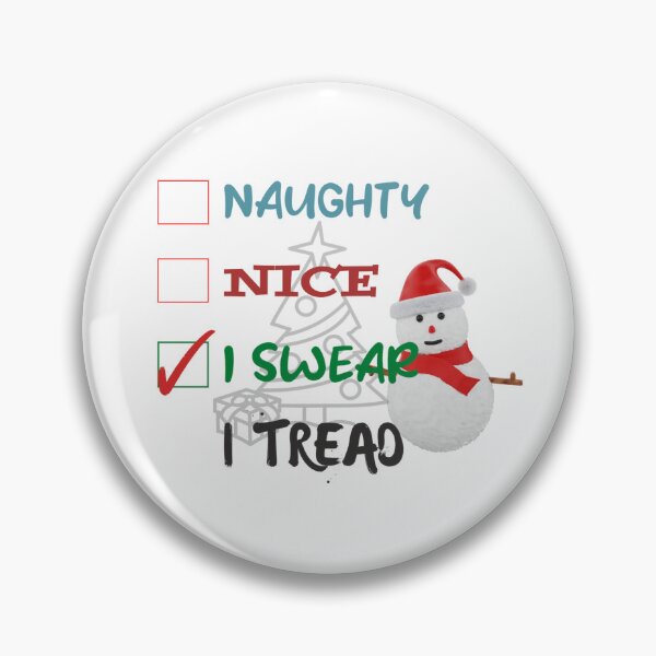 Item preview, Nice Naughty I swear I tried designed and sold by MJ DESIGN.