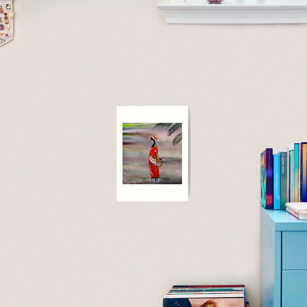 Merry Xmas. Funny design Art Print