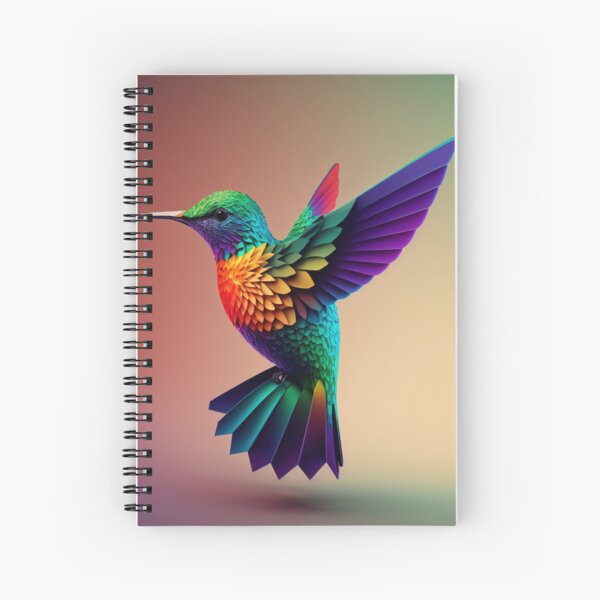 Dream about hummingbird Spiral Notebook