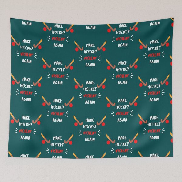 Item preview, Hockey American Flag, Make Hockey Violent Again    designed and sold by DayDreamAp.