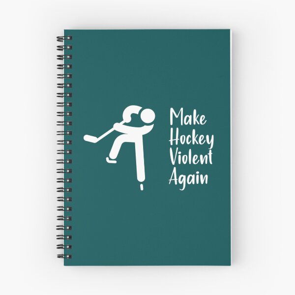 Aperçu de l'œuvre Drapeau américain de hockey, rendez le hockey violent à nouveau créée et vendue par DayDreamAp.