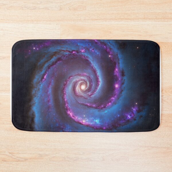 Item preview, Purple and blue nebula - spiral galaxy  designed and sold by CreativeHabbit.