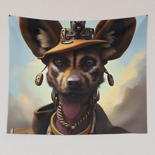 Item preview, un perro salvaje designed and sold by Manimilo.