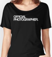 official photographer shirt