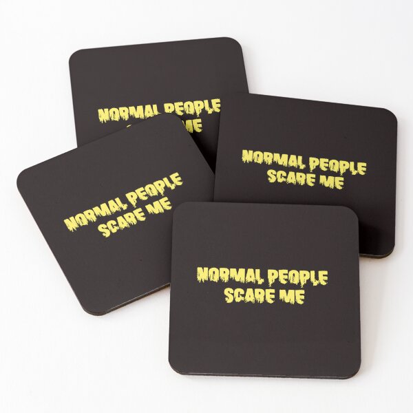 Item preview, Normal people scare me designed and sold by AdrianShirt.