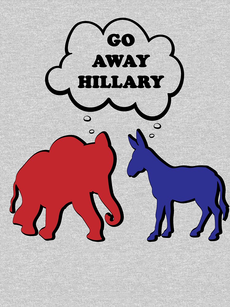 Go Away Hillary Clinton by GypsyGoose