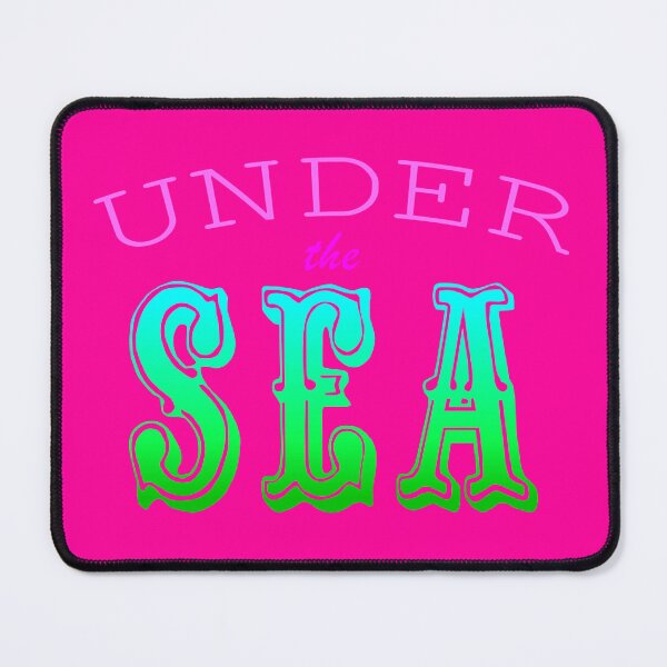 Item preview, Under The Sea Ocean Beach Pink Green designed and sold by ChristinasMess.