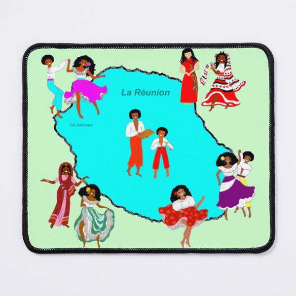 Item preview, Multicultural Reunion Island, Indian Ocean, France. designed and sold by Catherine Debusne.
