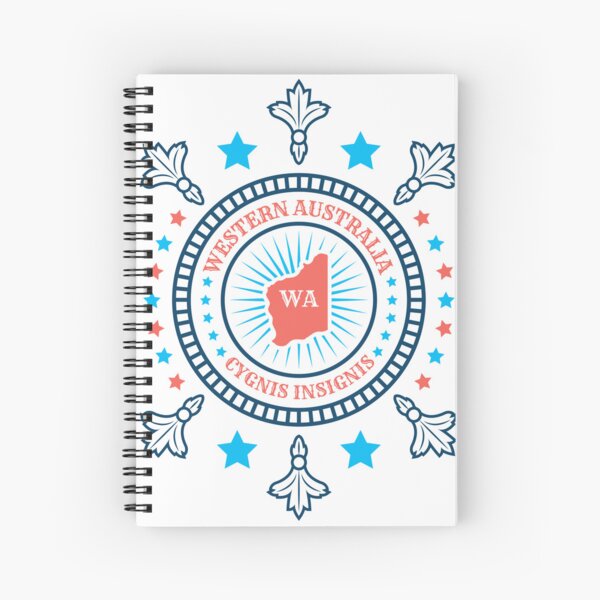 Item preview, Western Australia Motto Map - WA Cygnis Insignis - Multicolor designed and sold by Ranggasme.