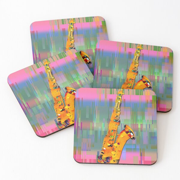 Item preview, Tenor Sax Glitch Collage designed and sold by AintJames.