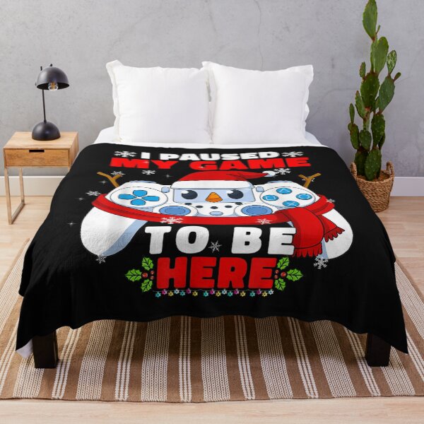 Item preview, Snowman Controllers Christmas Santa Hat Gamer Player Xmas T-Shirt designed and sold by Baron-Hagen.