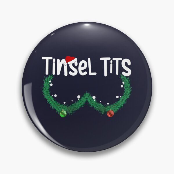Item preview, Jingle Balls Tinsel Tits Christmas Couple designed and sold by swearnoodles.