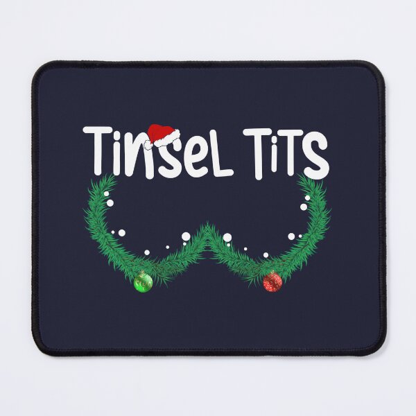 Item preview, Jingle Balls Tinsel Tits Christmas Couple designed and sold by swearnoodles.
