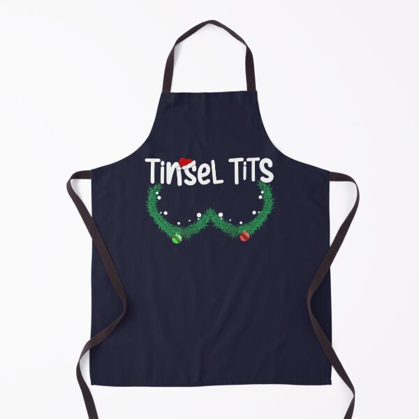 Item preview, Jingle Balls Tinsel Tits Christmas Couple designed and sold by swearnoodles.