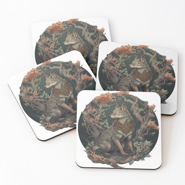 Item preview, mythological wolf designed and sold by MckennaiiShop.