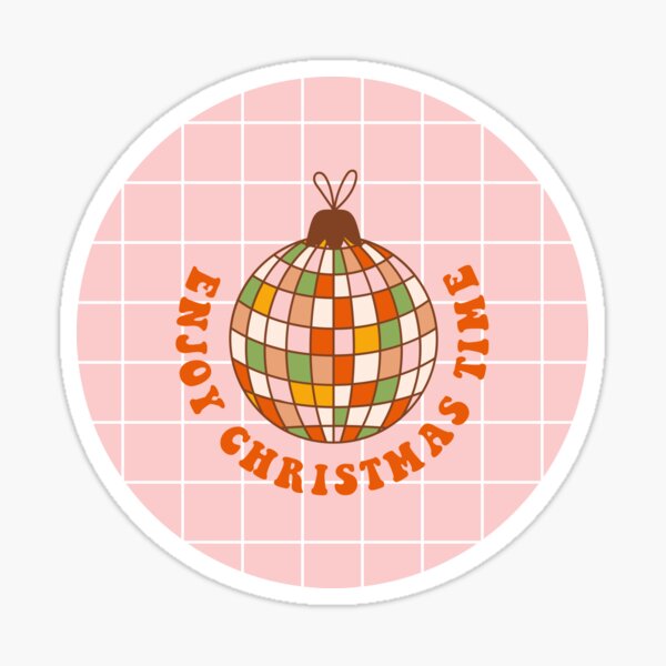 Christmas Disco Ball Sticker for Sale by GeminiDesignStu