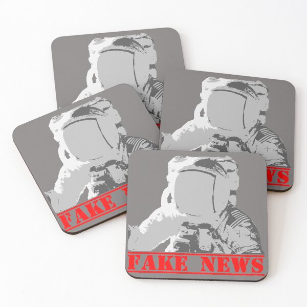 Item preview, Moon Landing Fake News, Truth seeker, Printed Truth Gift Idea! designed and sold by printedtruth.