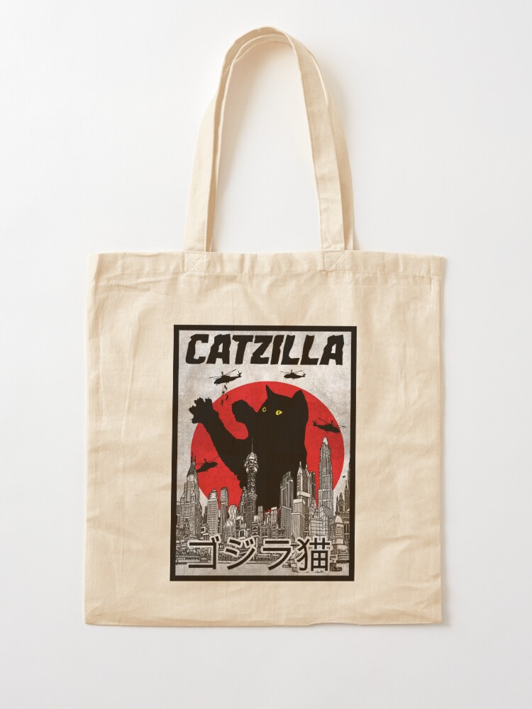 Cute Godzilla' Tote Bag