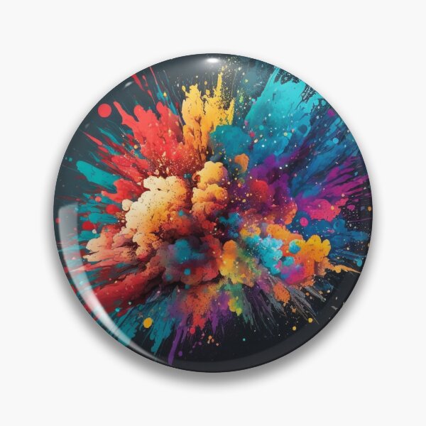Item preview, Color explosion designed and sold by ChargedShapes.